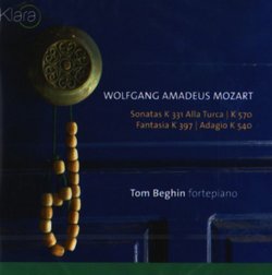 Mozart: Sonatas K 331 Alla Turca & K 570; Fantasia K 397; Adagio K 540