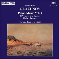 Glazunov: Piano Music, Vol. 4