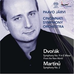"Dvorák: Symphony No. 9; Martinu: Symphony No. 2 [Hybrid SACD]"