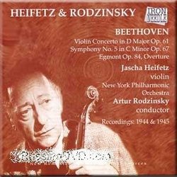 Heifetz & Rodzinsky in Beethoven