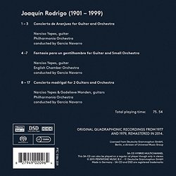 JoaquÍn Rodrigo: Concierto de Aranjuez - Fantasia para un gentilhombre - Concierto madrigal