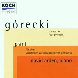 Górecki: Solo Piano Works