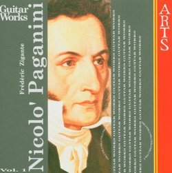 Nicolò Paganini: Guitar Works - Frédéric Zigante