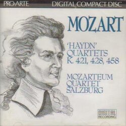 Mozart: 'Haydn' Quartets K.421,428,458
