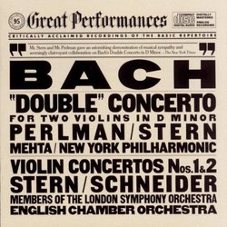Bach: Double Concerto For Two Violins In D Minor, Violin Concertos Nos. 1 & 2