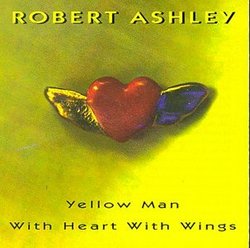 Yellow Man with Heart with Wings