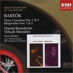 Bartók: Piano Concertos Nos. 1 & 3