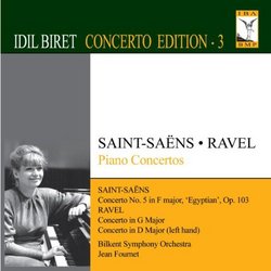 Saint-Saëns, Ravel: Piano Concertos