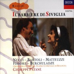 Rossini - Il barbiere di Siviglia / Nucci, Bartoli, Matteuzzi, Fissore, Bruchuladze, Patanè