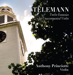 Telemann: Twelve Fantasias for Unaccompanied Violin