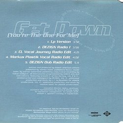 Get Down (You're The One For Me) [CD-Single, EU, Jive 74321 38210 2]