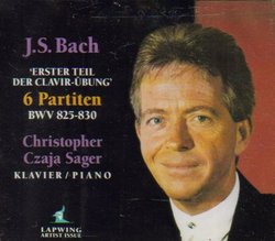 Bach: 6 Partitas BWV 825-830 (2 CD Box Set) (Lapwing)