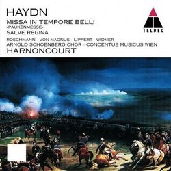 Haydn - Missa in tempore belli ~ Salve Regina / Röschmann, von Magnus, Lippert, Widmer; Harnoncourt