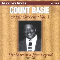 Start of a Jazz Legend 1937-1939 1