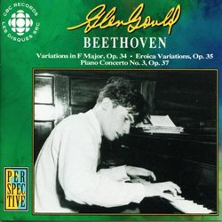 Beethoven: Variations Op. 34 & Op. 35 / Piano Concerto No. 3