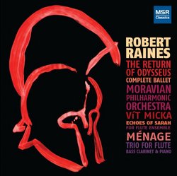 Robert Raines: The Return of Odysseus; Echoes of Sarah for 9 Flutes; Menage for Flute, Bass Clarinet & Piano