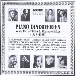 Piano Discoveries (1928-1943)
