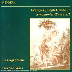 Gossec: Symphonies, Oeuvre XII
