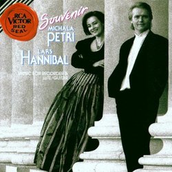 Souvenir - Michala Petri & Lars Hannibal - Music for Recorder & Lute - Telemann, Bach, Koppel, Krahmer, Vivaldi, etc.