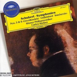 Schubert: Symphonies 3 & 8 / Carlos Kleiber, Wiener Philharmoniker