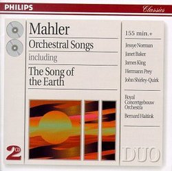 Gustav Mahler: Orchestral Songs