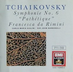 Tchaikovsky: Symphony No. 6 - Pathetique / Francesca da Rimini