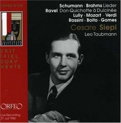 Schumann, Brahms: Lieder; Ravel: Don Quichotte à Dulcinée