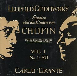 Leopold Godwosky: Studien über die Etüden von Chopin, Vol. 1: Nos. 1-20