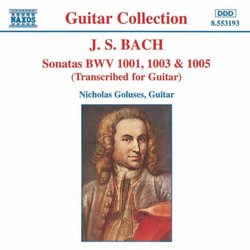Bach: Sonatas Transcribed for Guitar