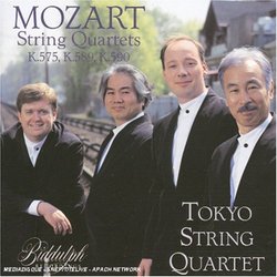 Mozart: String Quartets K. 575, K. 589, K. 590