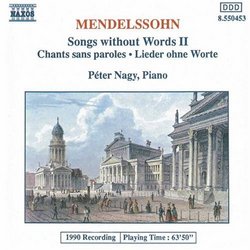 Mendelssohn: Songs without Words II