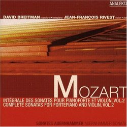 Mozart: Complete Sonatas for Fortepiano and Violin, Vol. 2