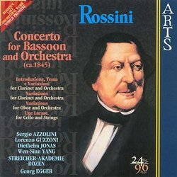 Rossini: Concerto for Bassoon and Orchestra - Rossini's Last Orchestral Work