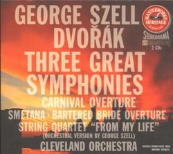 George, Szell, Dvorak: Three Great Symphonies ( Symphony No7;Symphony No8;Symphony No9)