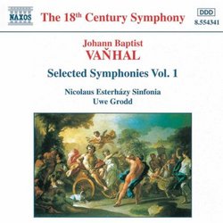 Vanhal: Symphonies Vol.1