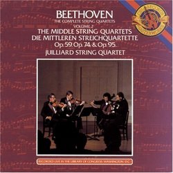 Beethoven: The Complete String Quartets, Vol. 2: The Middle String Quartets. Op.59, Op.74, Op.95