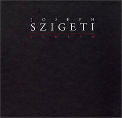 Joseph Szigeti, Violin