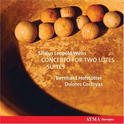 Silvius Leopold Weiss: Concerto for Two Lutes; Suites