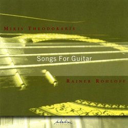 Mikis Theodorakis: Songs for Guitar