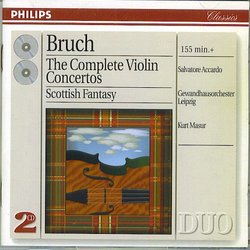 Bruch: The Complete Violin Concertos Accardo Masur