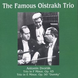 Antonin Dvorák: Trio in F minor, Op. 65; Trio in E minor, Op. 90 "Dumky"