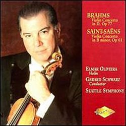 Brahms: Violin Concerto in D, Op. 77 / Saint-Saëns: Violin Concerto in B Minor, Op. 61