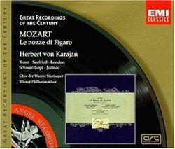 Great Recordings Of The Century - Mozart: Le Nozze Di Figaro / Karajan, London, Schwarzkopf, Seefried, et al