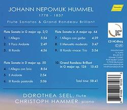 Hummel: Flute Sonatas