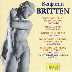 Benjamin Britten performs Benjamin Britten