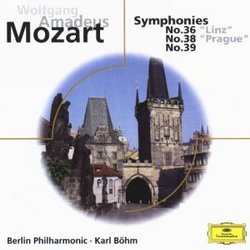 Mozart: Symphonies Nos. 36, 38 & 39