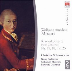 Mozart: Klavierkonzerte Nr. 17, 18, 19 & 25