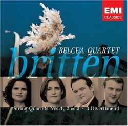 Britten: String Quartets No. 1, 2, 3; Three Divertimenti