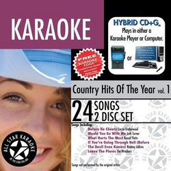 ASK-76 Country Karaoke Hits of The Year; Carrie Underwood, George Strait & Jason Aldean