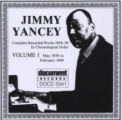 Complete Recorded Works, Vol. 1 by Jimmy Yancey (2002-03-14)